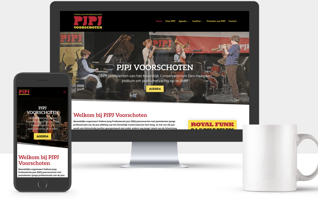 Nieuwe website!