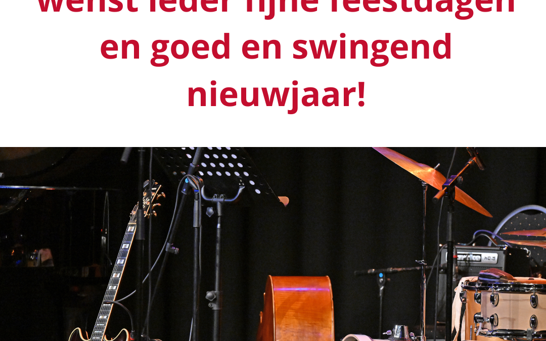 Het bestuur en de vrijwilligers van PJPJ wenst ieder fijne feestdagen en een goed en swingend nieuwjaar!