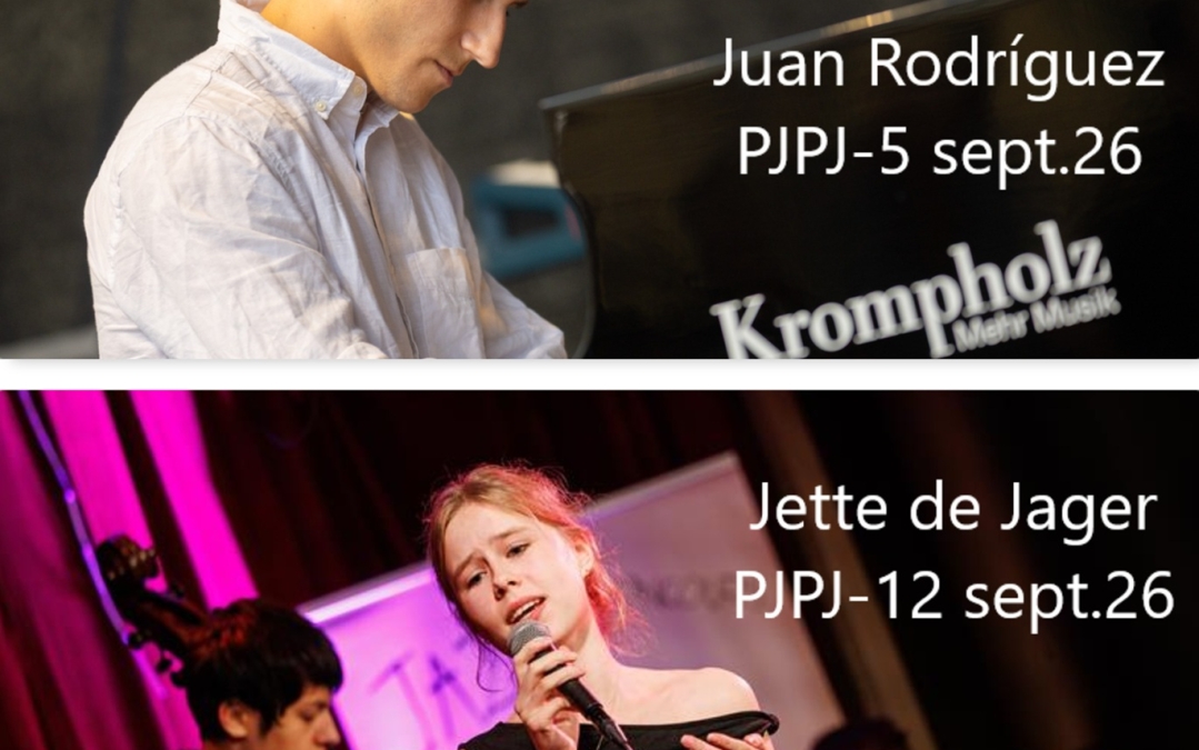 PJPJ opent 32e jazzseizoen met Juan Rodríguez Chamber op 5 september en Jette de Jager Trio op 12 september 2026